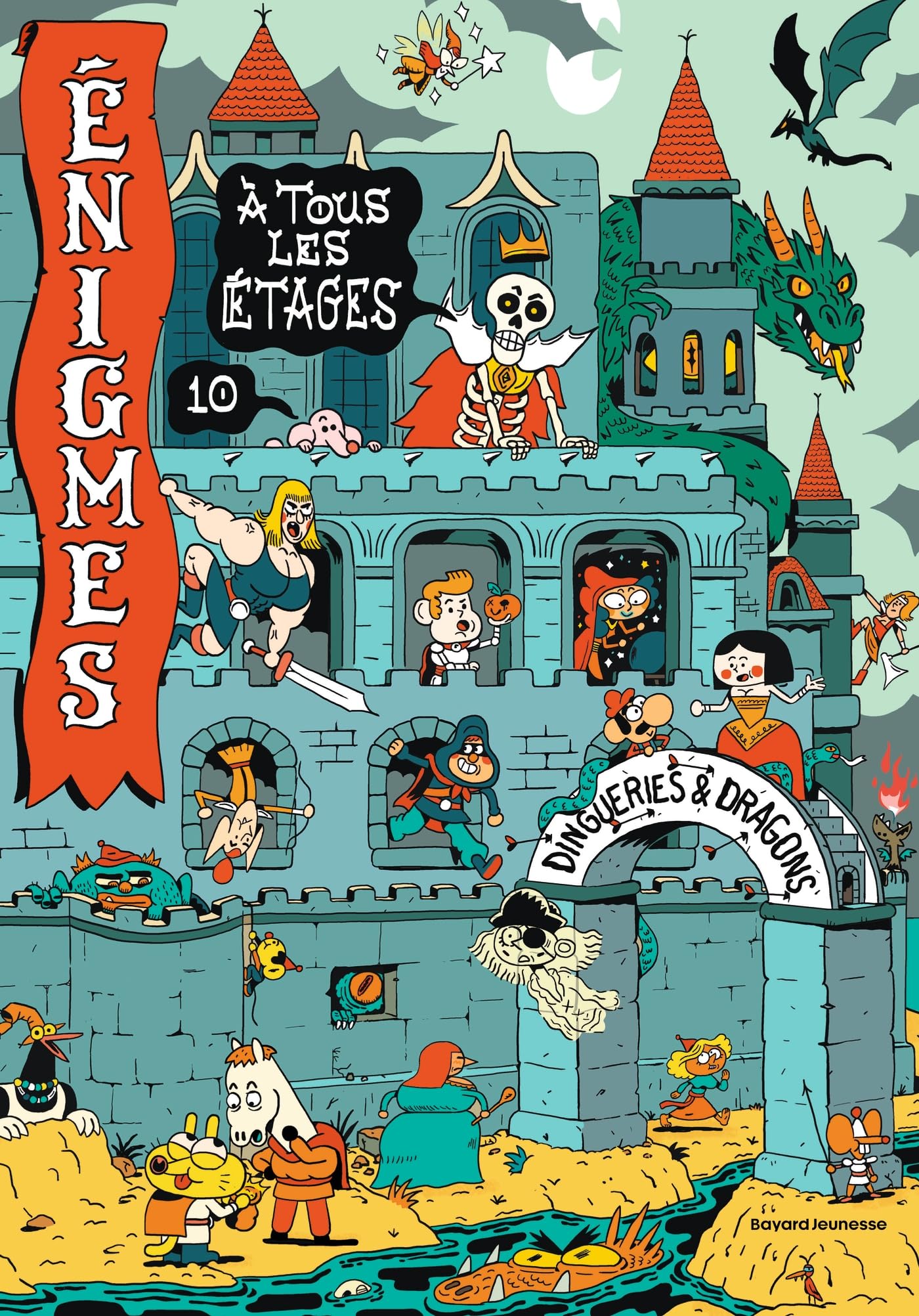 Énigmes à tous les étages, Tome 10: Dingueries et dragons
