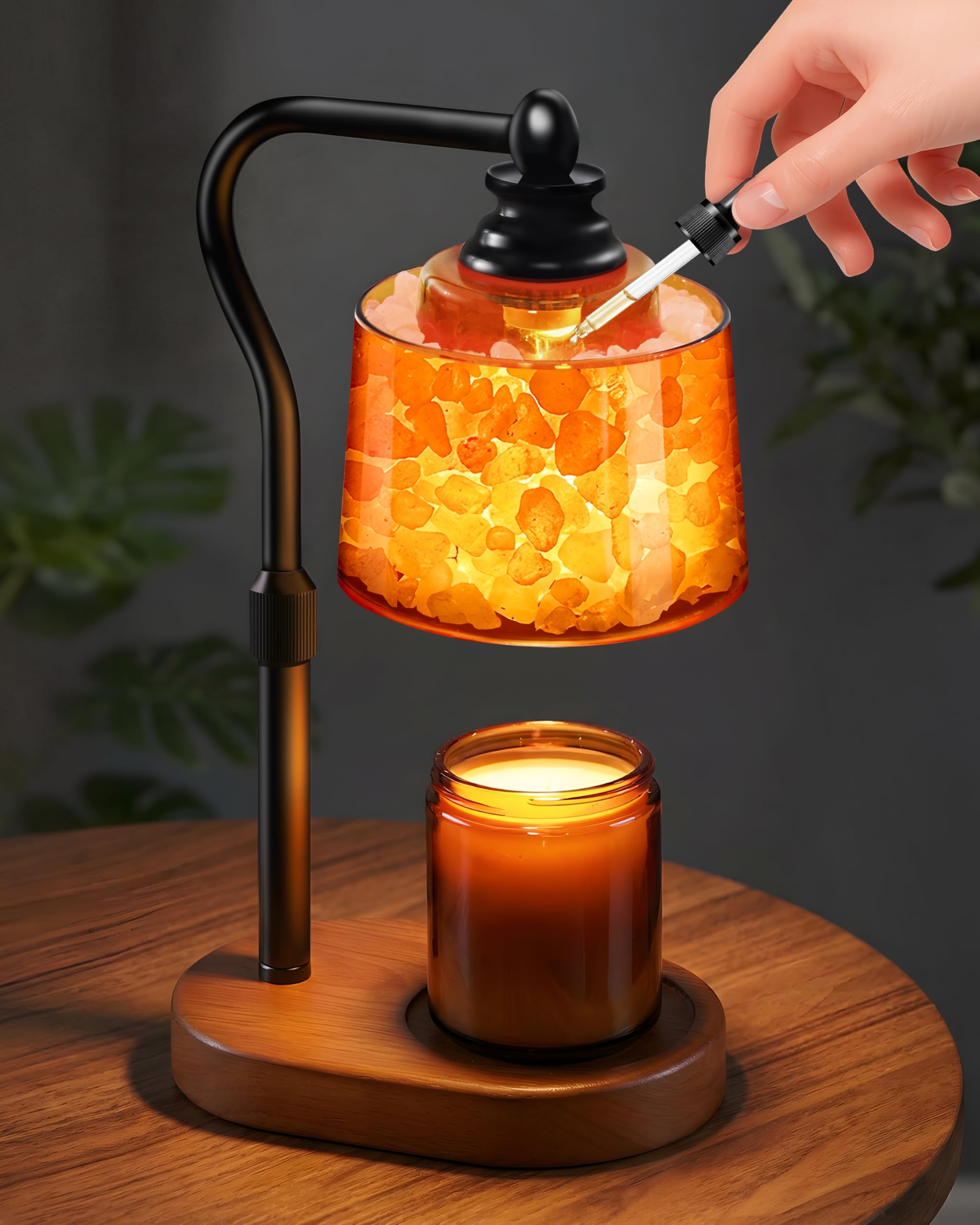 Amazon.com: CaHomet 3-in-1 Candle Warmer Lamp with Timer Dimmable