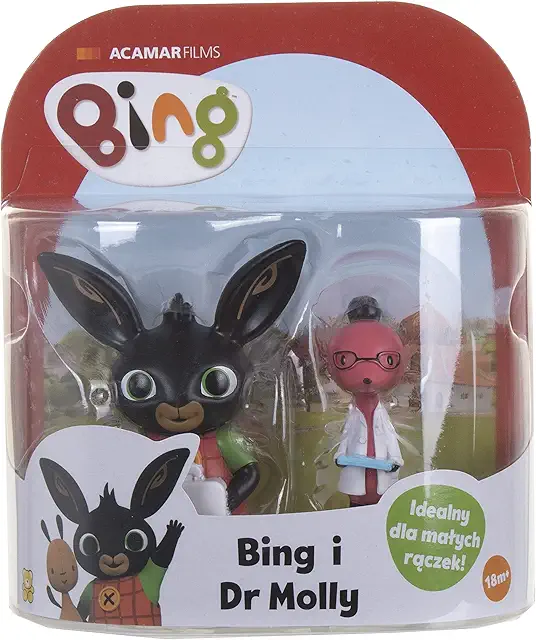 Bing 3599 Figuren: Bunte und solide Tiere für Kinder ab 18 Monaten