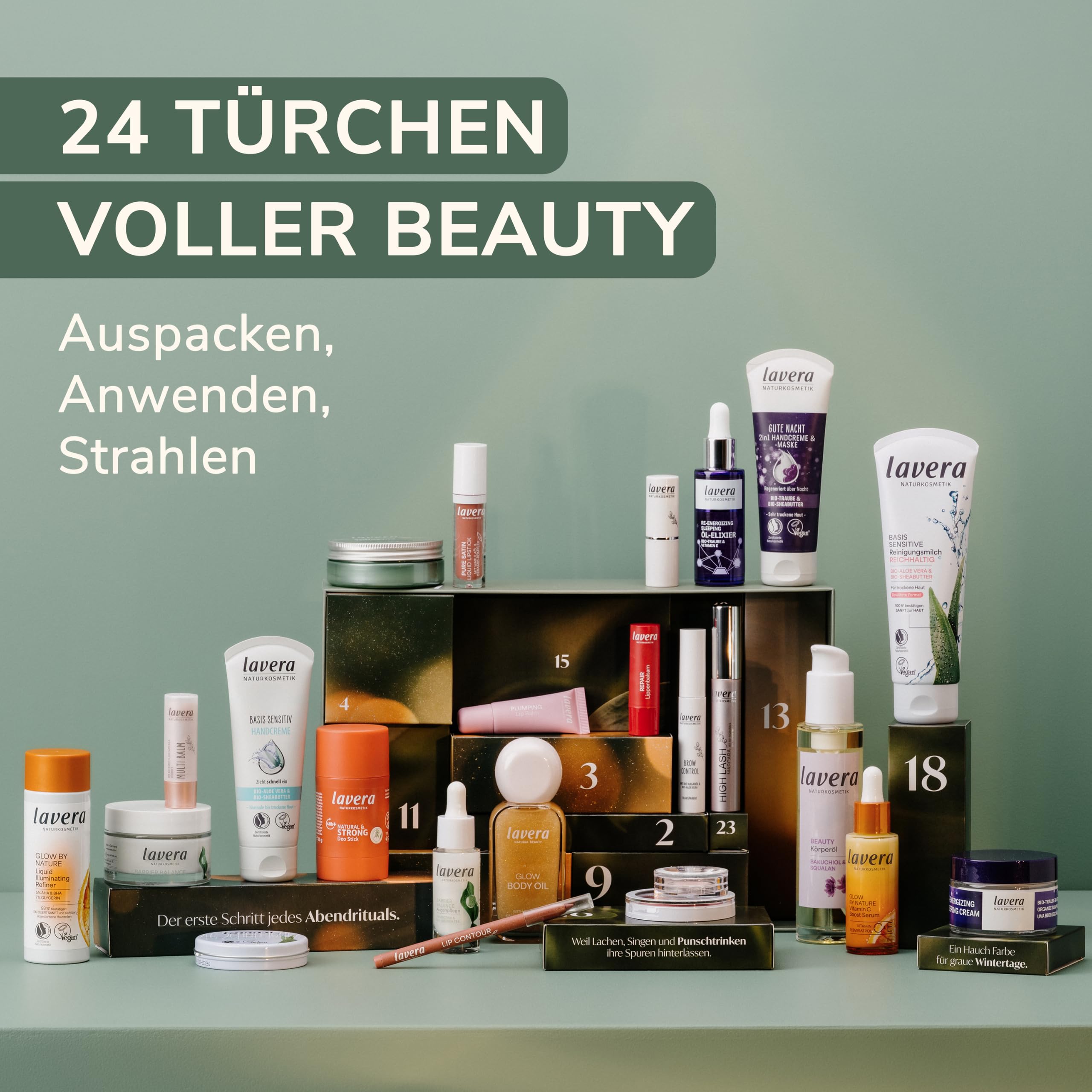 lavera Calendario dell'Avvento Beauty 2026 – Calm & Glow