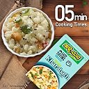 HALLIMANE Khara Bath Mix 200g - Ready To Eat Food Products - Made With Pure Ghee - No Preservatives - 100% Vegan | 5 Minute Instant Mix & Easy Cook Breakfast Mix | Pack of 2 gallery image