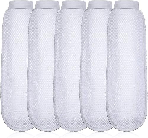 5 Pieces Nylon Lint Traps Washing Machine Lint Traps Nylon Mesh Lint Traps for Washing Machine Cleaning Tools