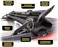 Vista 5 de Bestop 5245335 Sunrider for Hardtop for 2007-2018 Wrangler JK 2-Door & Unlimited