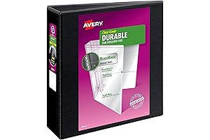 Avery Durable View Binder with 3 Inch Slant Rings