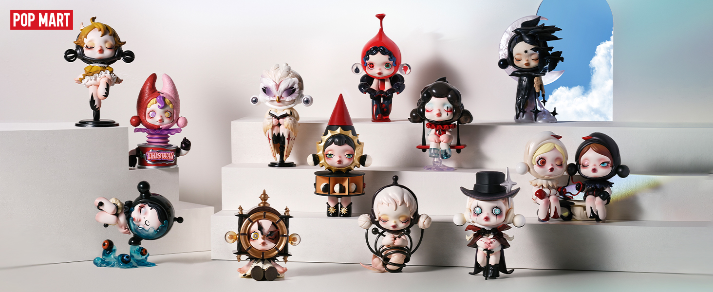 Amazon.com: POP MART SKULLPANDA Image of Reality Series Figures