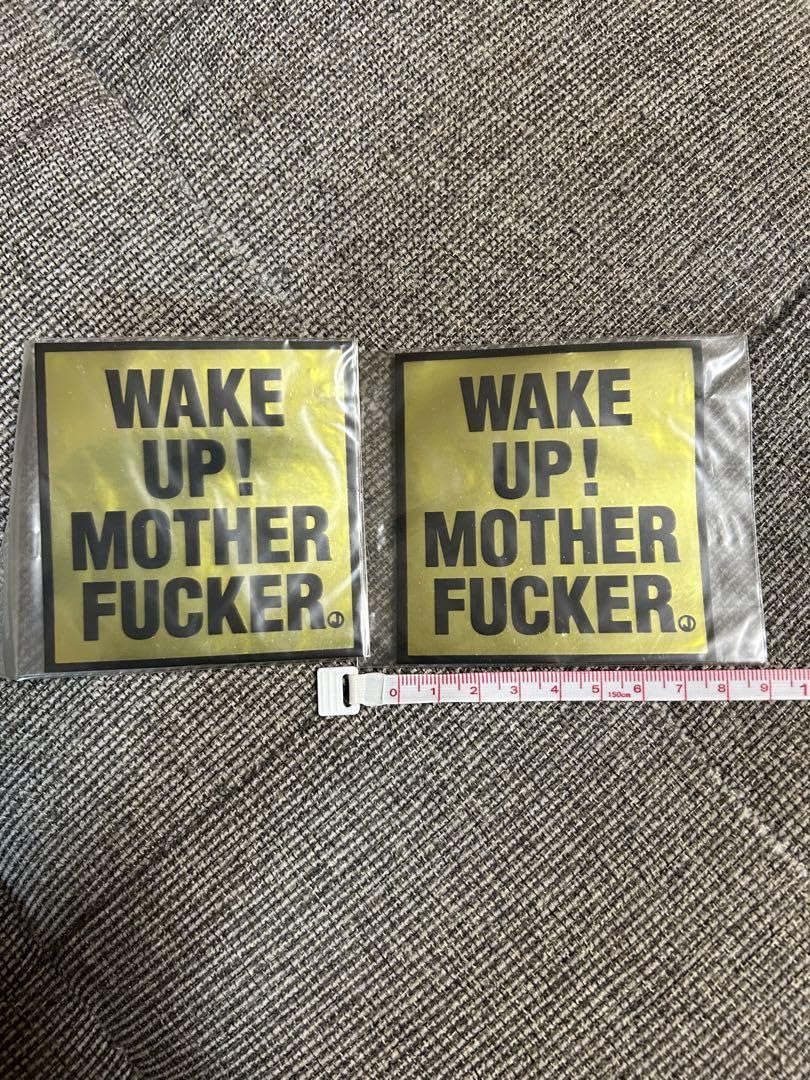Amazon.co.jp: LUNA SEA J WAKE UP MOTHER FUCKERステッカー : おもちゃ