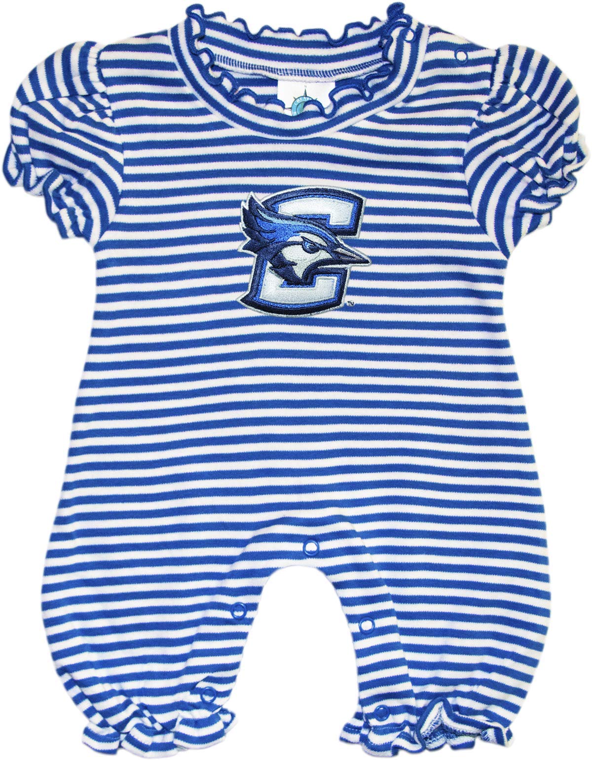 Creighton University Bluejays Puff Sleeve Romper