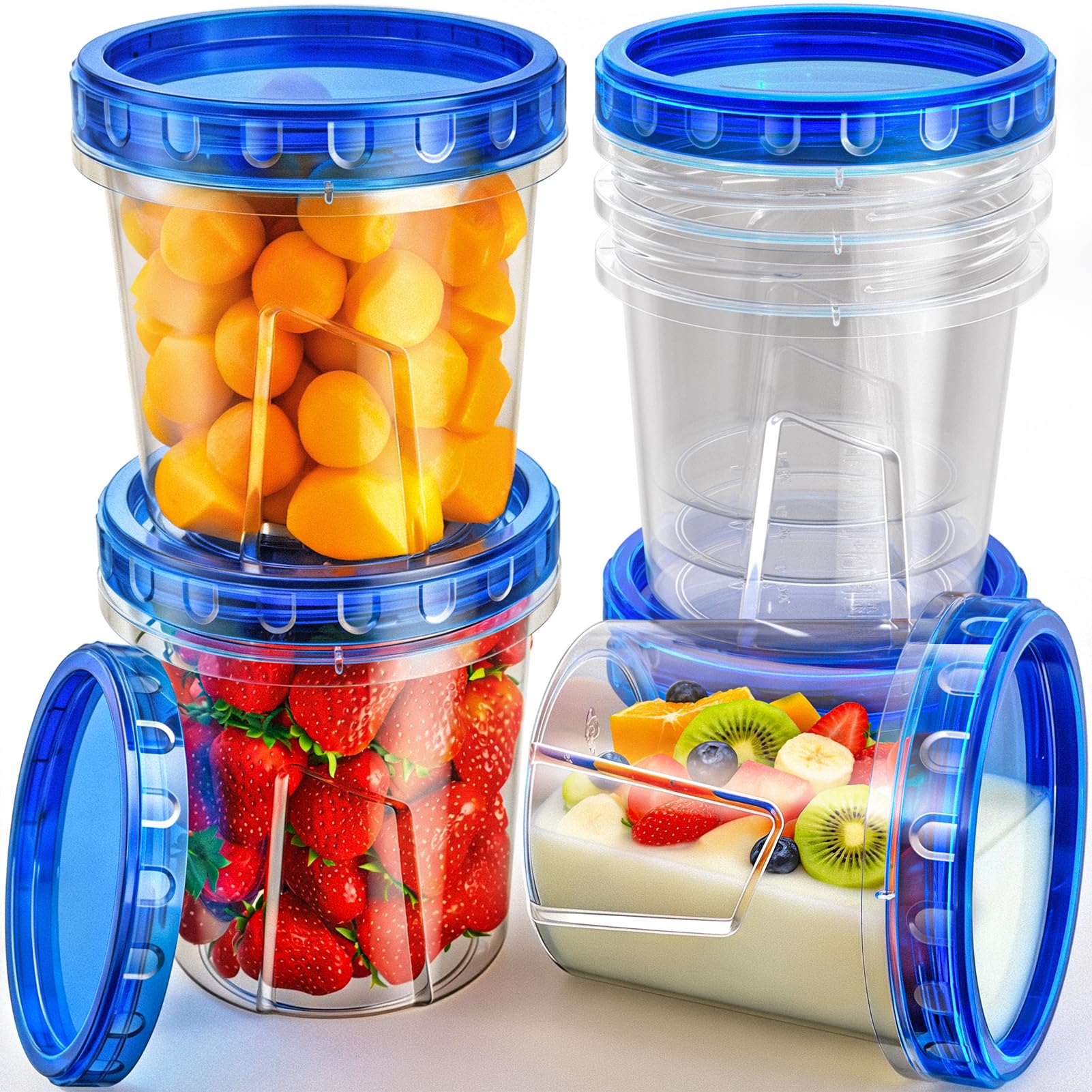 HOMETALL Freezer Storage Containers