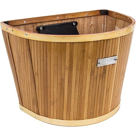 Sunlite Bamboo Quick Release Basket
