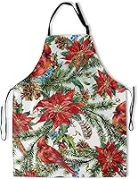 Vista 13 de Giwawa Delantal unisex para adultos, impermeable, resistente a las manchas, delantal de cocina con 2 bolsillos para BBQ, parrilla y pintura