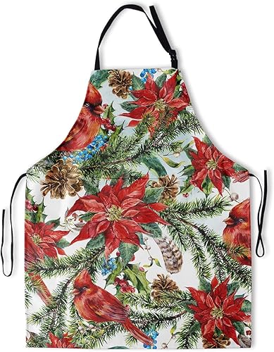 Miniatura 13 de Giwawa Delantal unisex para adultos, impermeable, resistente a las manchas, delantal de cocina con 2 bolsillos para BBQ, parrilla y pintura