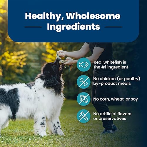 Vista 149 de Blue Buffalo Life Protection Formula - Alimento seco natural, para perros adultos, con pescado y arroz integral, 34 libras