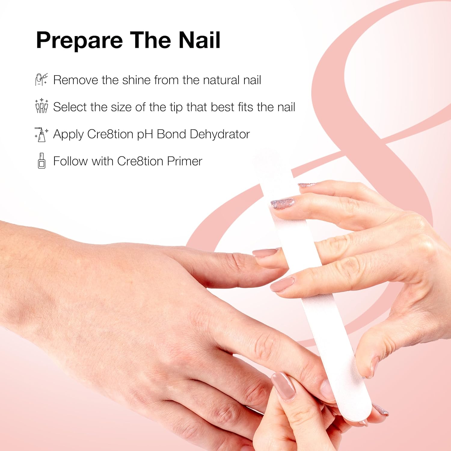 Cre8tion Soft Gel Nail Tips, Extra Extra Long Square Shape, 602 Tips in 14 Sizes (00-9) for Professional Nail Extensions