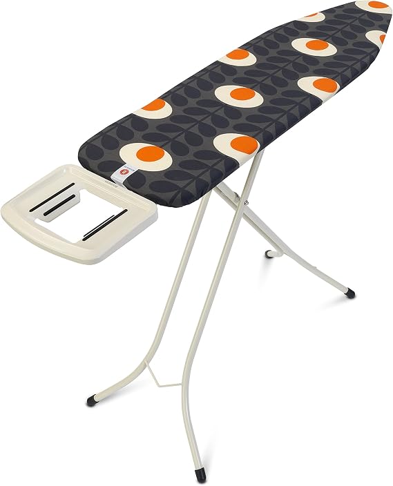 Brabantia Flower Oval Stem Ssir Ironing Board, Steel, Orla Kiely, B