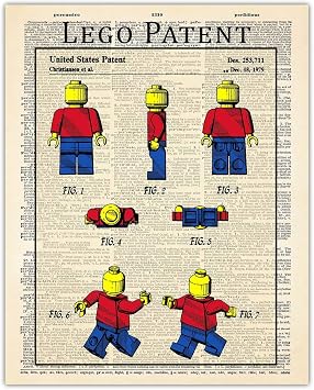 Buzz Unplugged Vintage Toy Patent Print, 11x14 Unframed Aesthetic Wall Posters and Unique Art Prints Picture for Bathroom, Home, Man Cave, Dorm, Office & Bar Wall Decor Poster