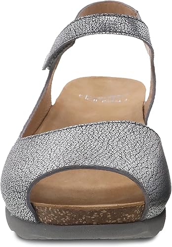 Miniatura 4 de Dansko Marcy - Sandalias de cuña con cierre de velcro para mujer - Cómodas sandalias de cuña con soporte de arco - Correa ajustable de velcro -