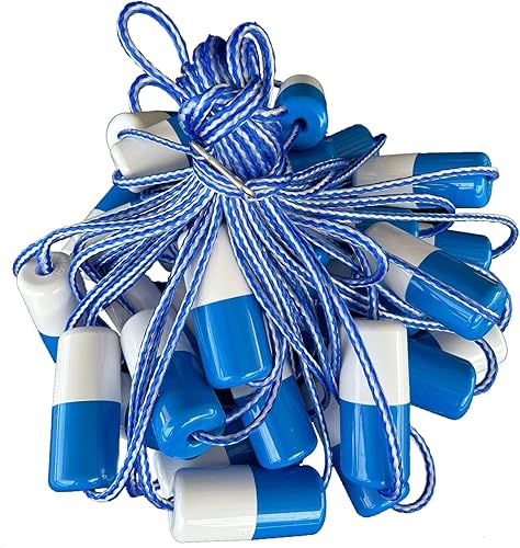 Miniatura 4 de Fibropool Cuerda de seguridad con flotadores, boya divisora premontada con ganchos