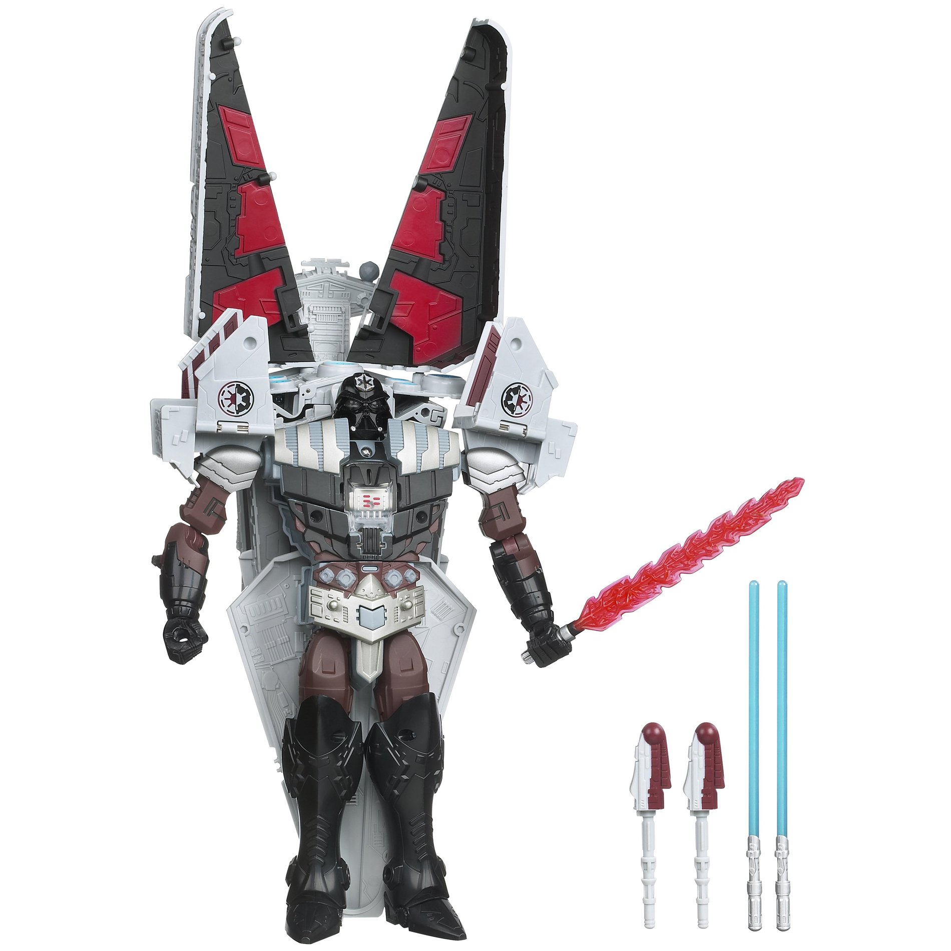 Star Wars Transformers Class III DARTH VADER TO STAR DESTROYER