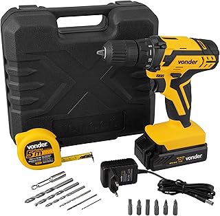 Parafusadeira e Furadeira Vonder 12 V - Produto 1 mais recomendado com 4.8 estrelas