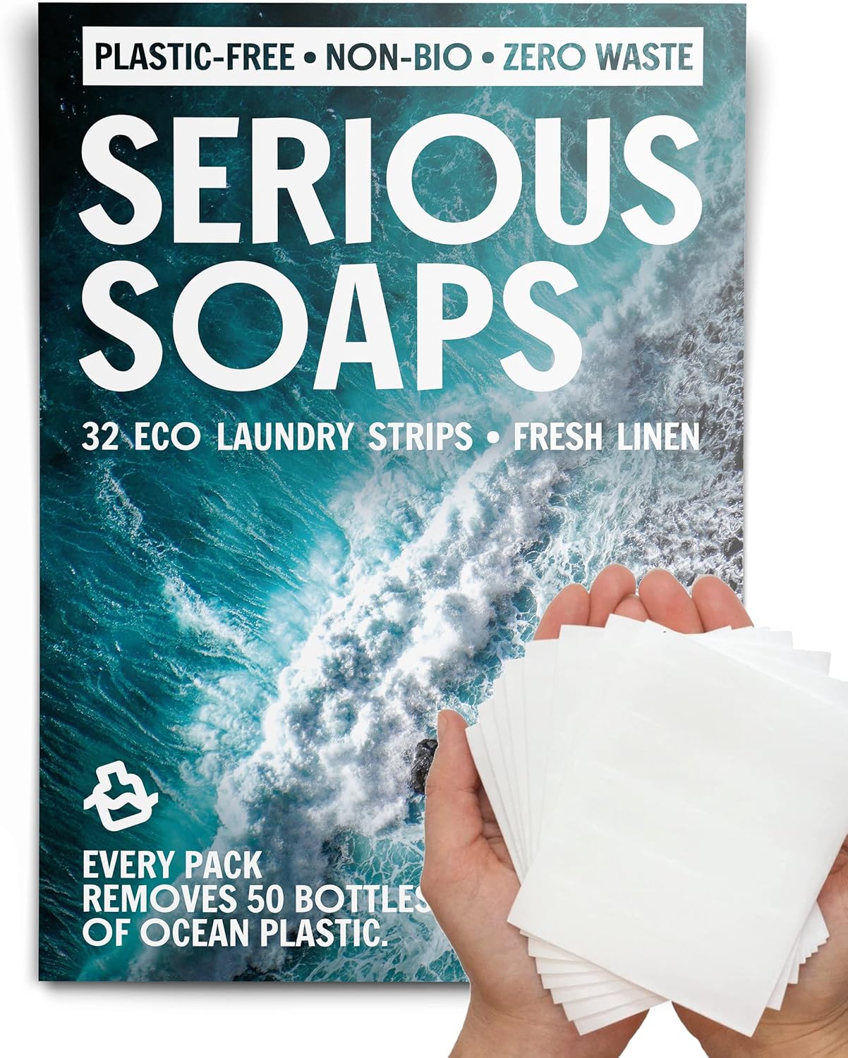 Serious Soaps Laundry Sheets PlasticFree, ZeroWaste