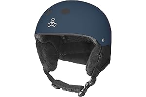 Triple Eight Halo Snow Standard Helmet Featuring Halo Chin Strap
