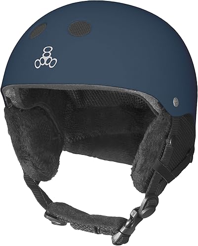 Miniatura 9 de Triple Eight Halo Snow - Casco estándar de snowboard y esquí, certificado de seguridad con ajuste de esfera