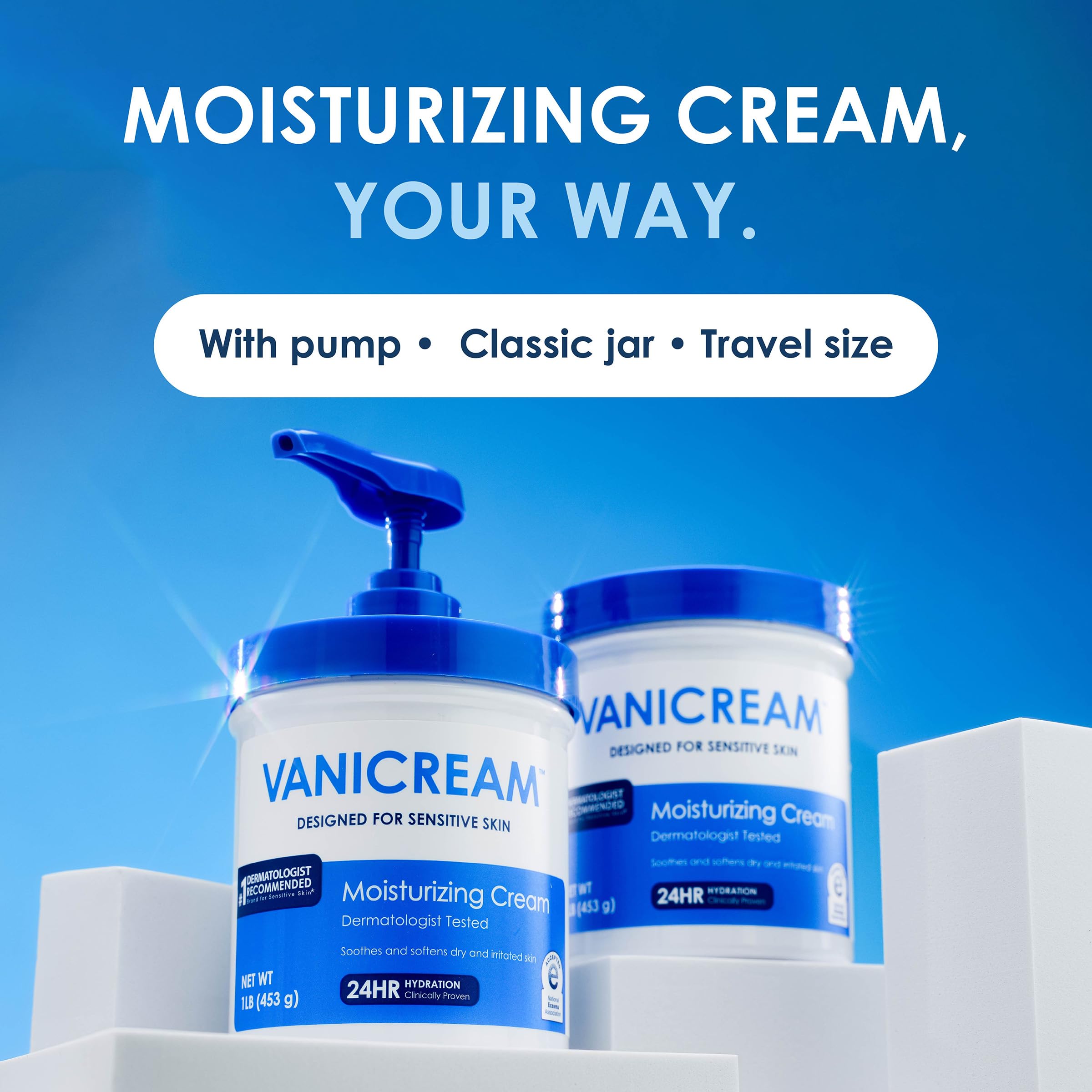 Vanicream Nemlendirici Cilt Kremi 453GR