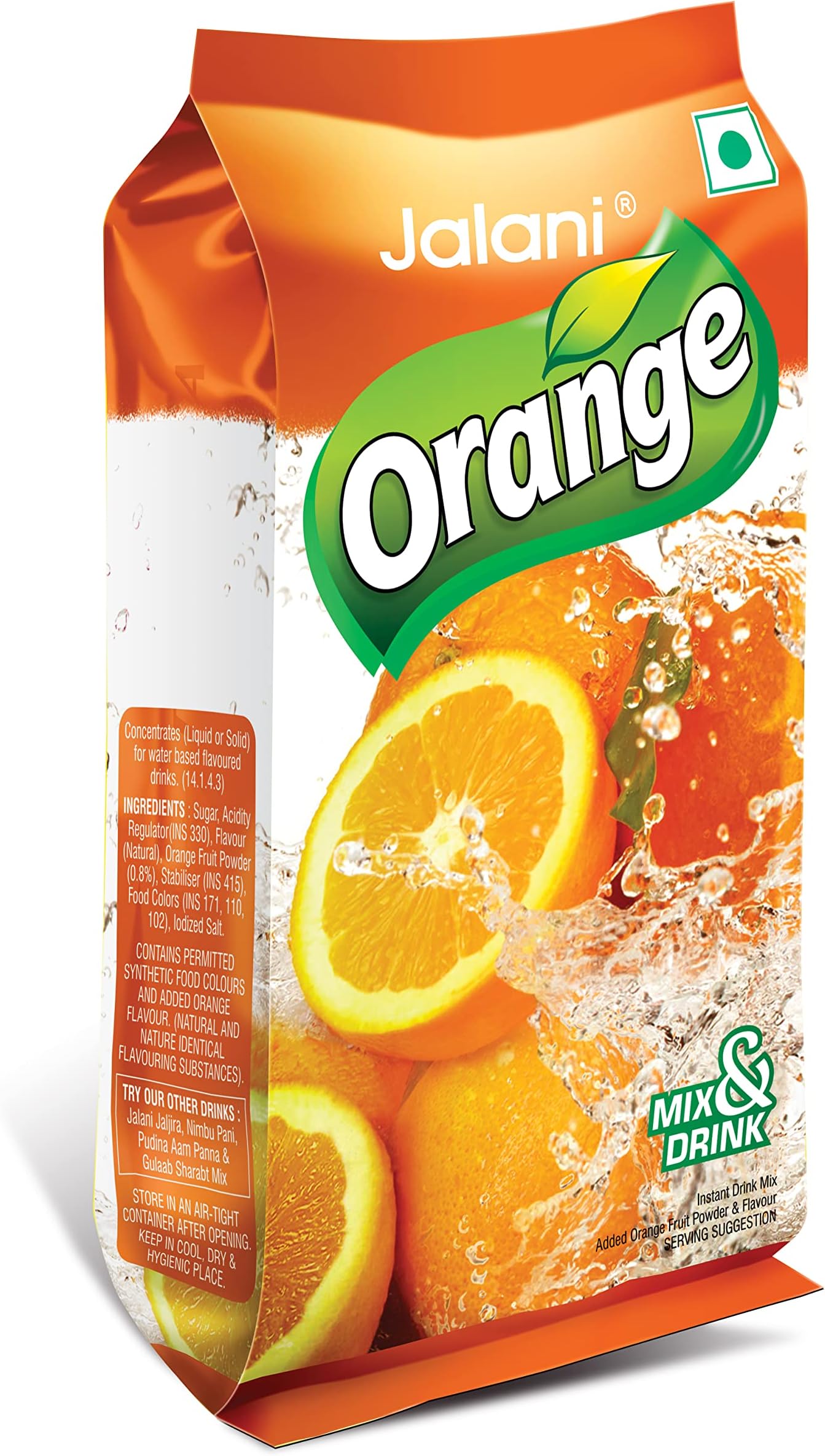 Jalani Orange 500g Pouch