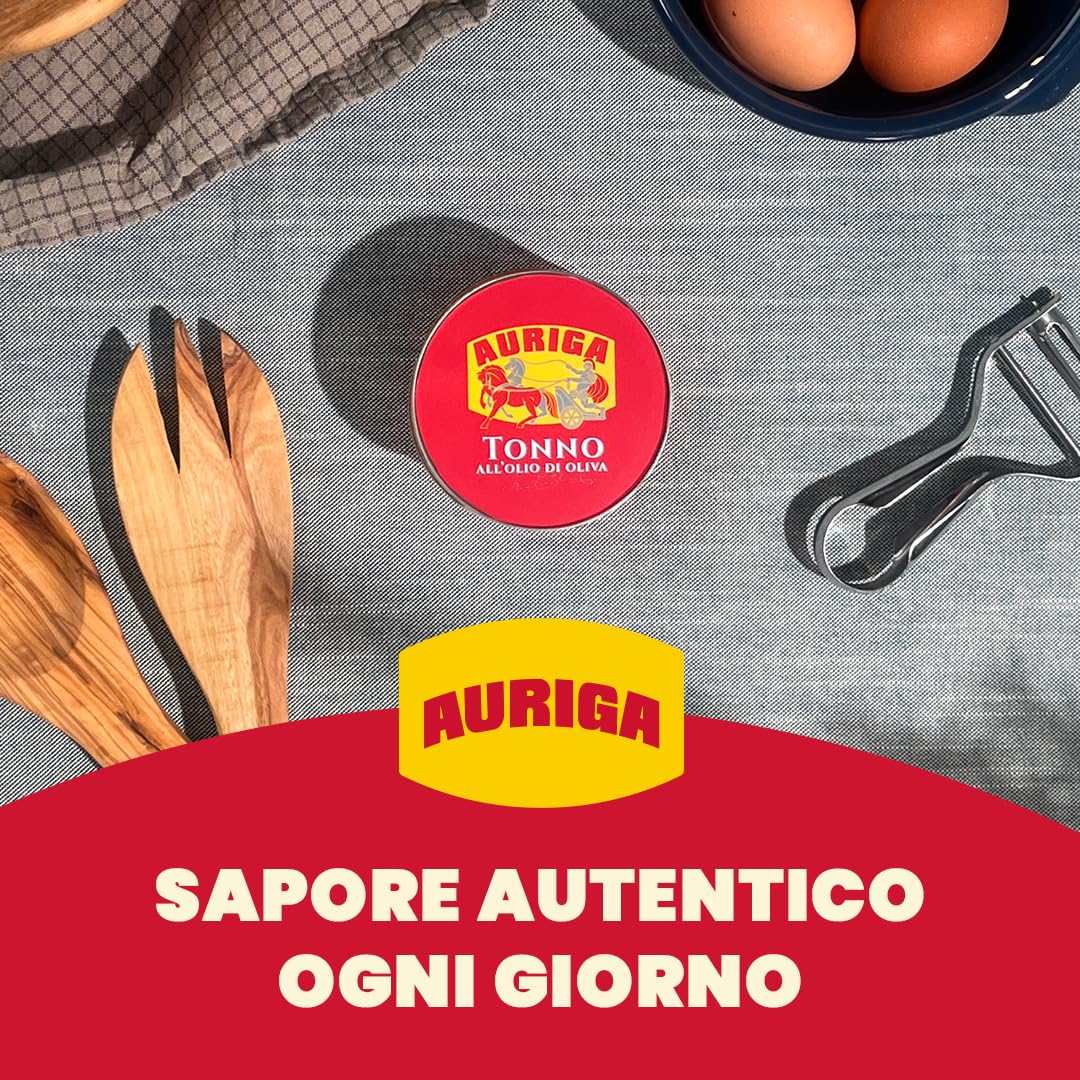 Filetti di tonno Auriga all'olio di oliva 105gr. Qualità pinne gialle. Lavorati a mano. - 5