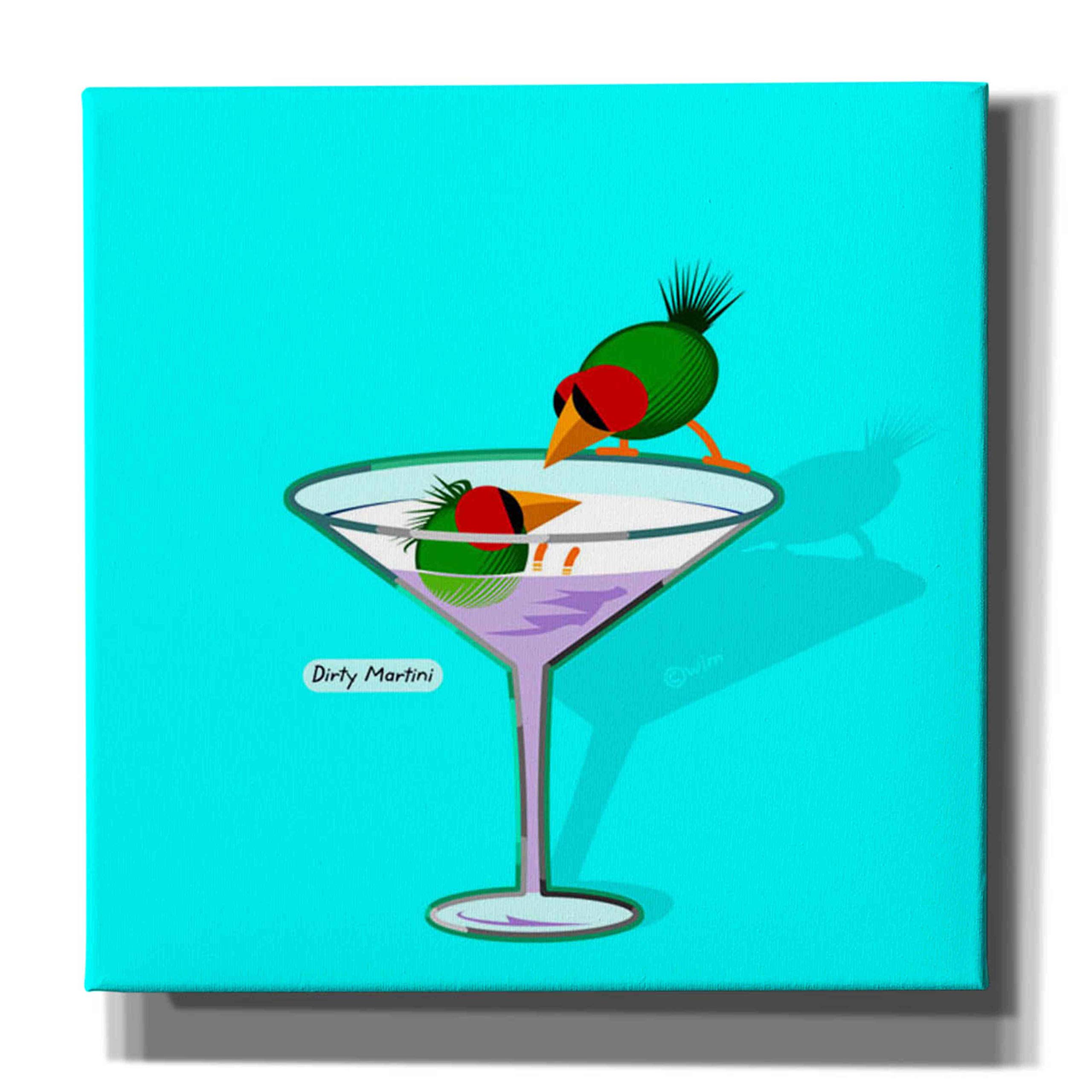 Lienzo Martini casa Cortesi por Chuck Wimmer giclée de alta fidelidad artística