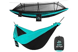 Double Hammock with Mosquito Net for Your Outdoor Adventures
