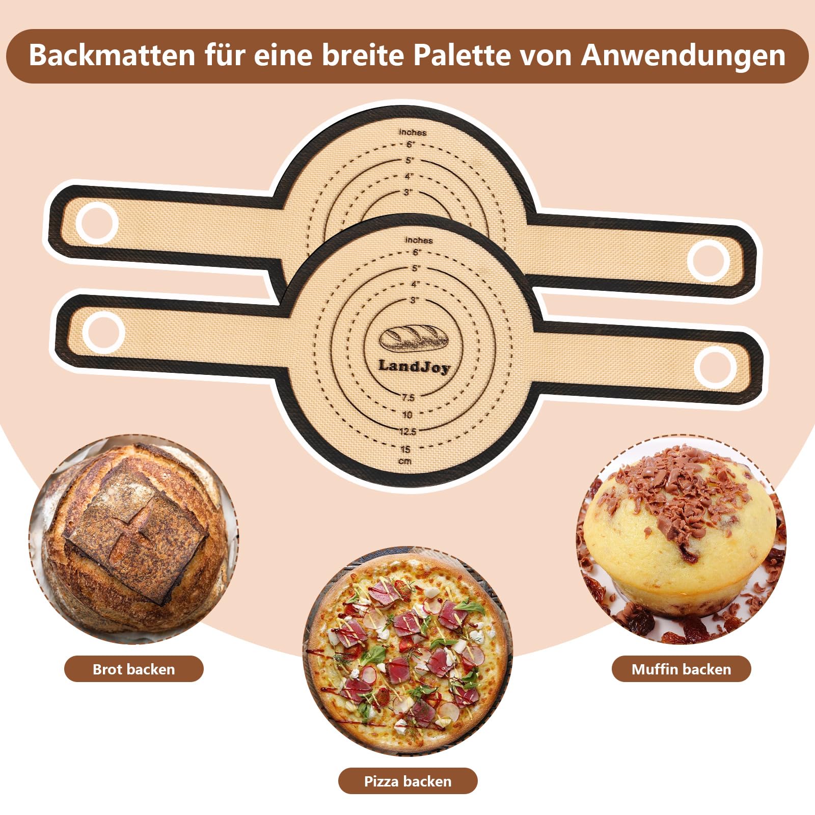 Siliconen bakmatten, siliconen bakmatten voor Nederlandse oven, brood, bakmat, siliconen, broodmat voor Nederlandse oven