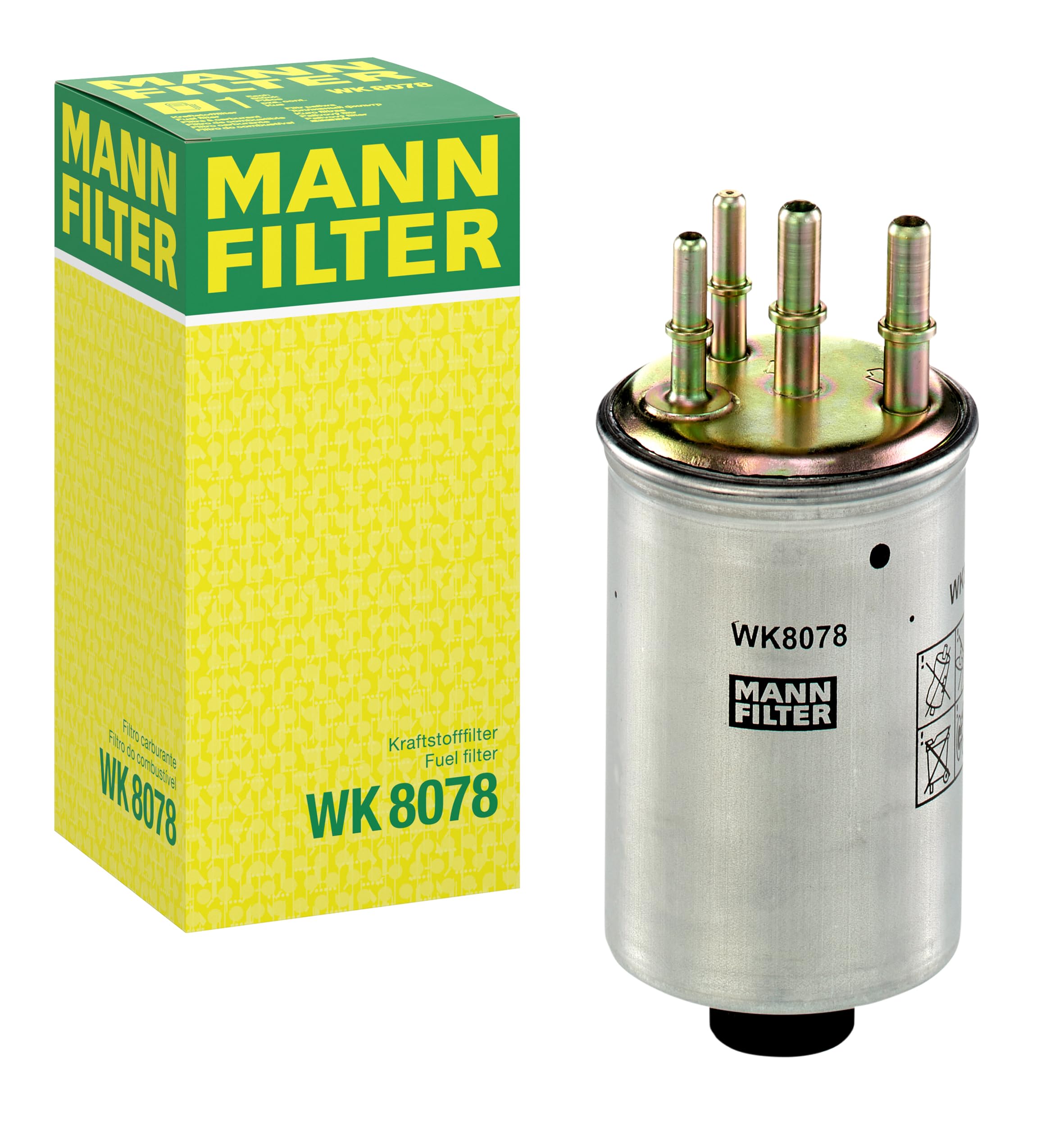 Fuel filter In-Line Filter WK 8078 MANN-FILTER for LAND ROVER RANGE ROVER IV