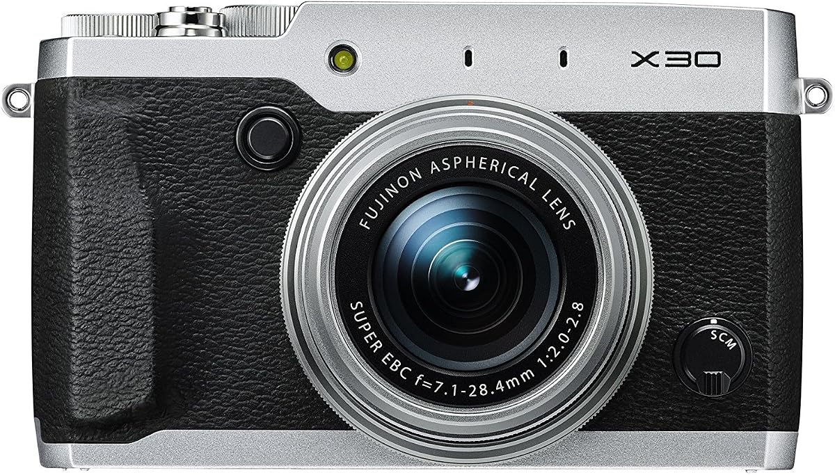 Fujifilm X30 Silver 12 MP Digital Camera with 3.0-Inch LCD (Silver)