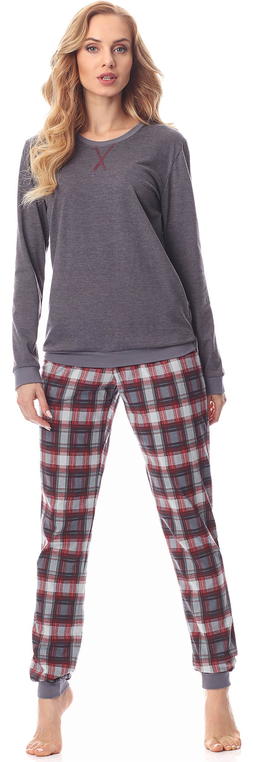 Merry Style Pigiama Manica Lunga Donna MS10-107