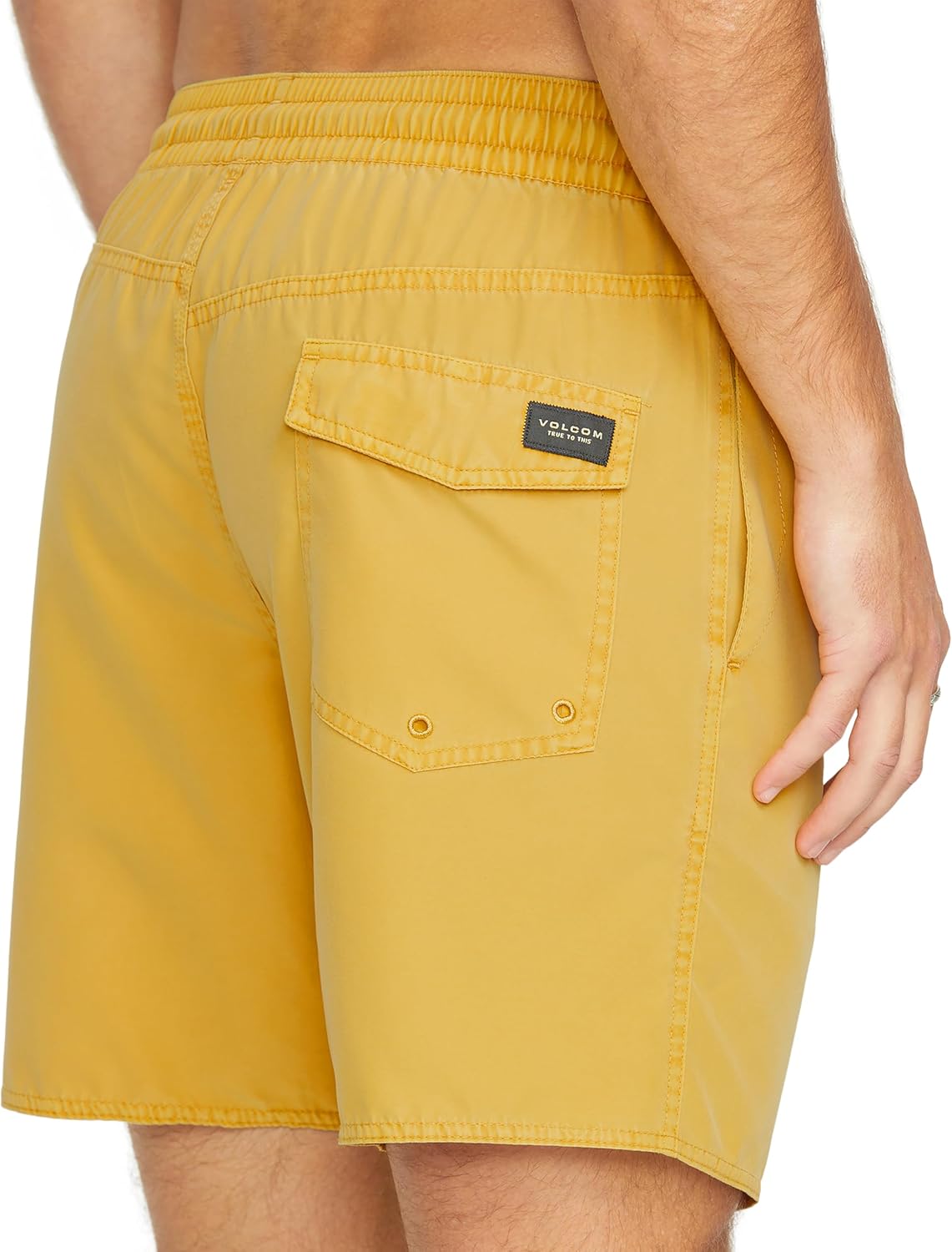 Volcom Men's Standard 17-inch Elastic Waist Surf Swim Trunks