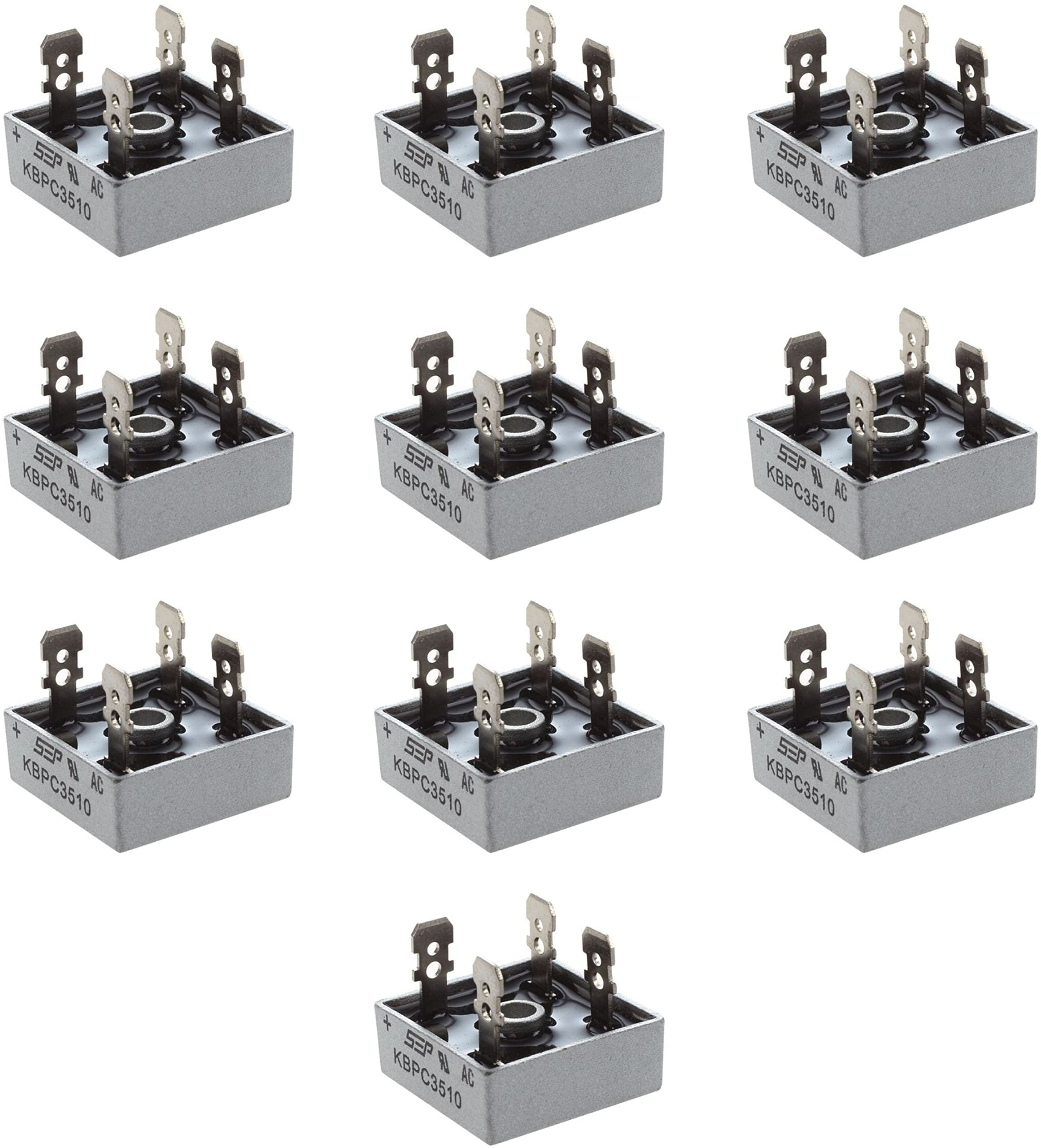 SG FLASH KBPC3510 1KV 35A Single Phase Bridge Rectifier Diode Electronic Components Electronic Hobby Kit Electronic Components Electronic Hobby Kit |Pack of 10 (B0C6FF3VNC) Amazon Price History, Amazon Price Tracker