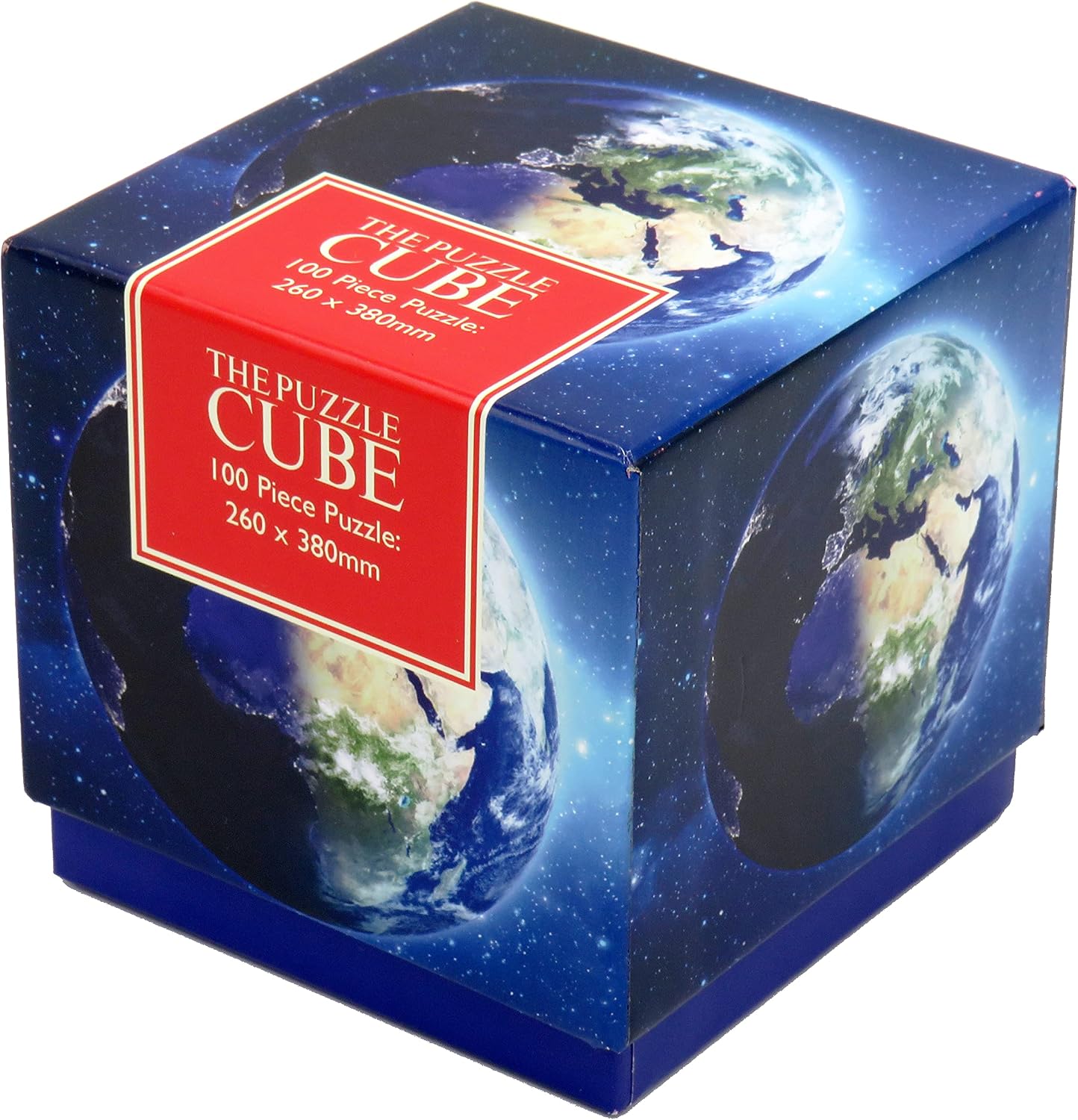 Robert Frederick 100 Piece Cube Jigsaw Puzzle-Solar System Earth, Assorted, 29.7 x 21 x 4 cm