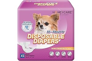HONEY CARE All-Absorb Female Dog Diapers Size XS
