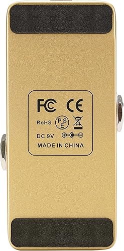 Vista 24 de SharkChili Pedal de reverberación de efecto único para guitarra eléctrica, True Bypass DIG REVERB 9 tipos de reverberación