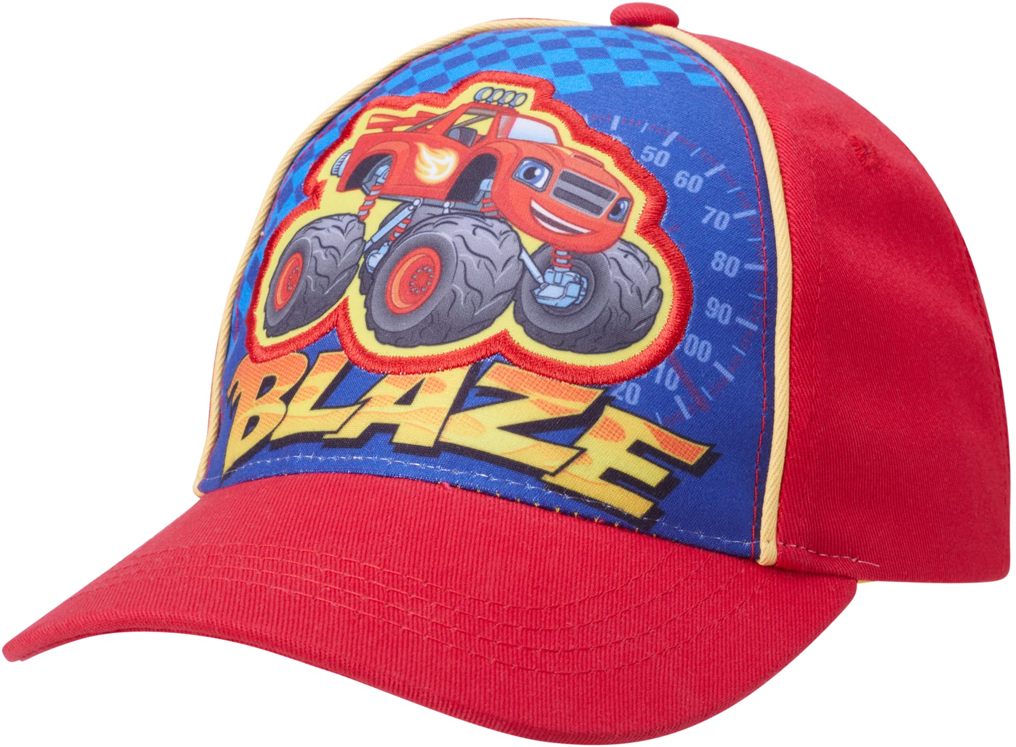 Nickelodeon Boys' Blaze and The Monster Machines Hat -Adjustable Cotton Baseball Cap (Toddler)