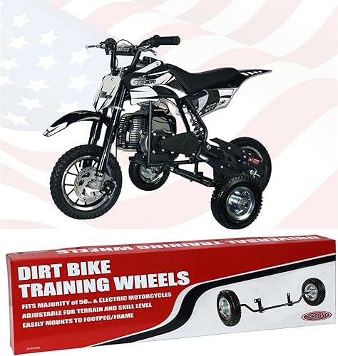 Vista 34 de Hardline Products Ruedas USA para ruedas de entrenamiento Tots para Razor Pocket Mod Scooter - 1802-UT-H-Pocket