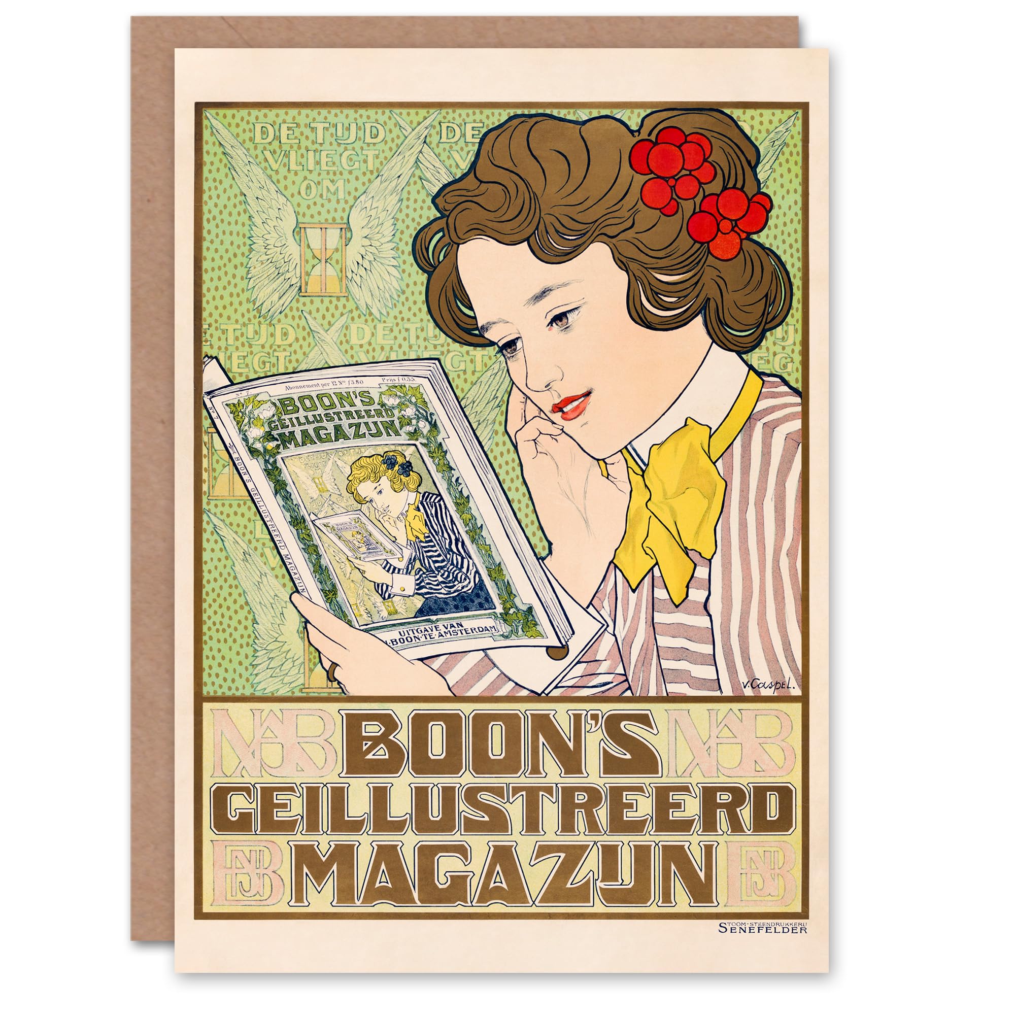 Johann Georg van Caspel Art Card Boons Illustrated Magazine