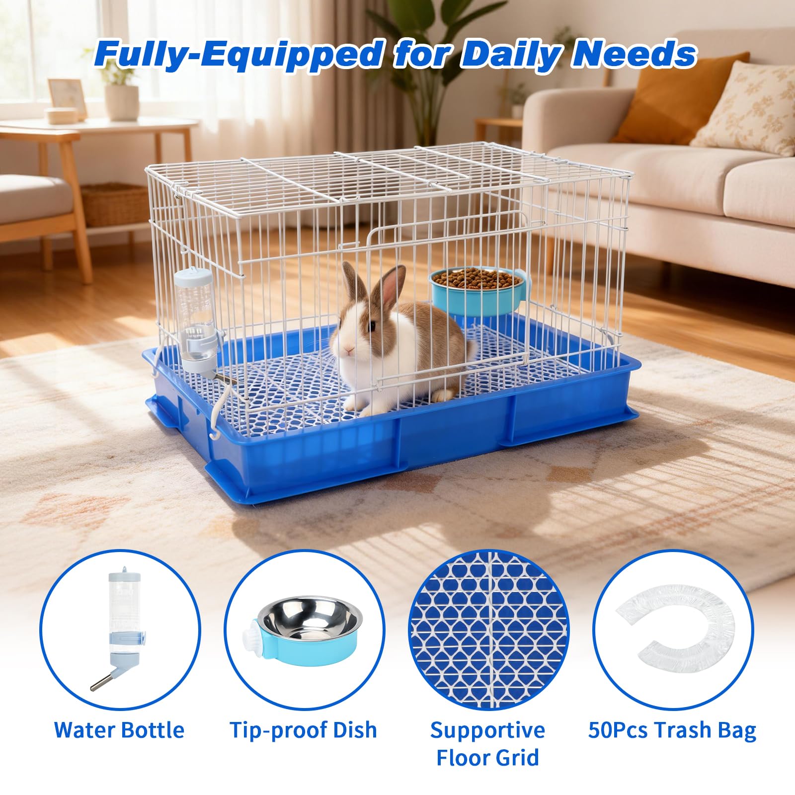 Rabbit Cage for Small Animals - BWOGUE -3