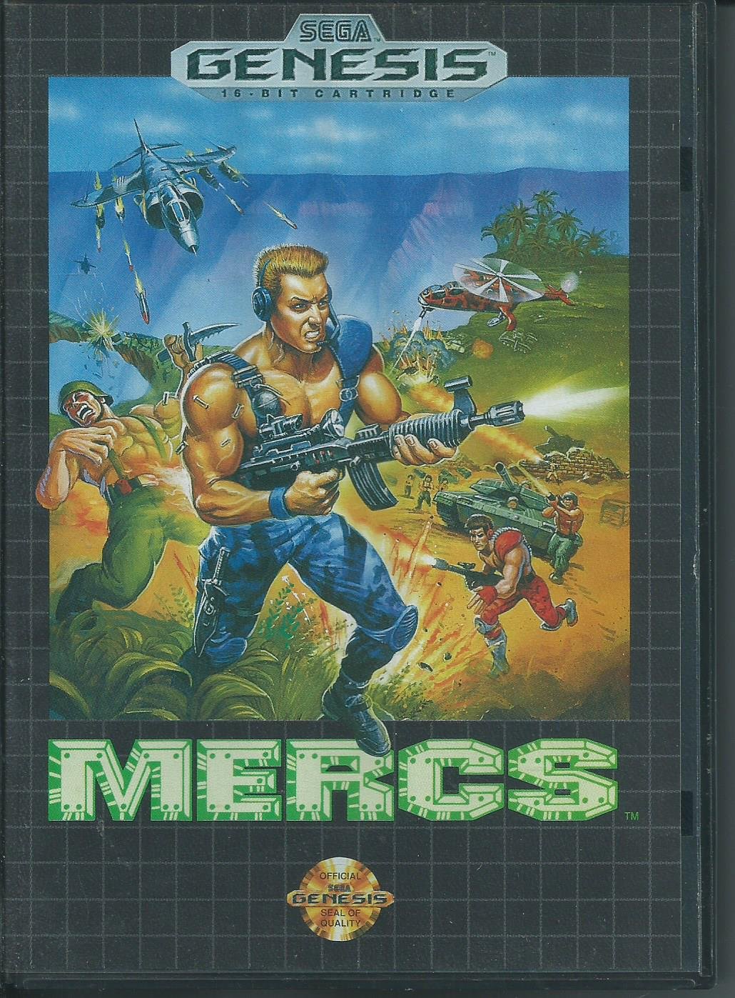 Mercs - Sega Genesis - Very Good - Used Game