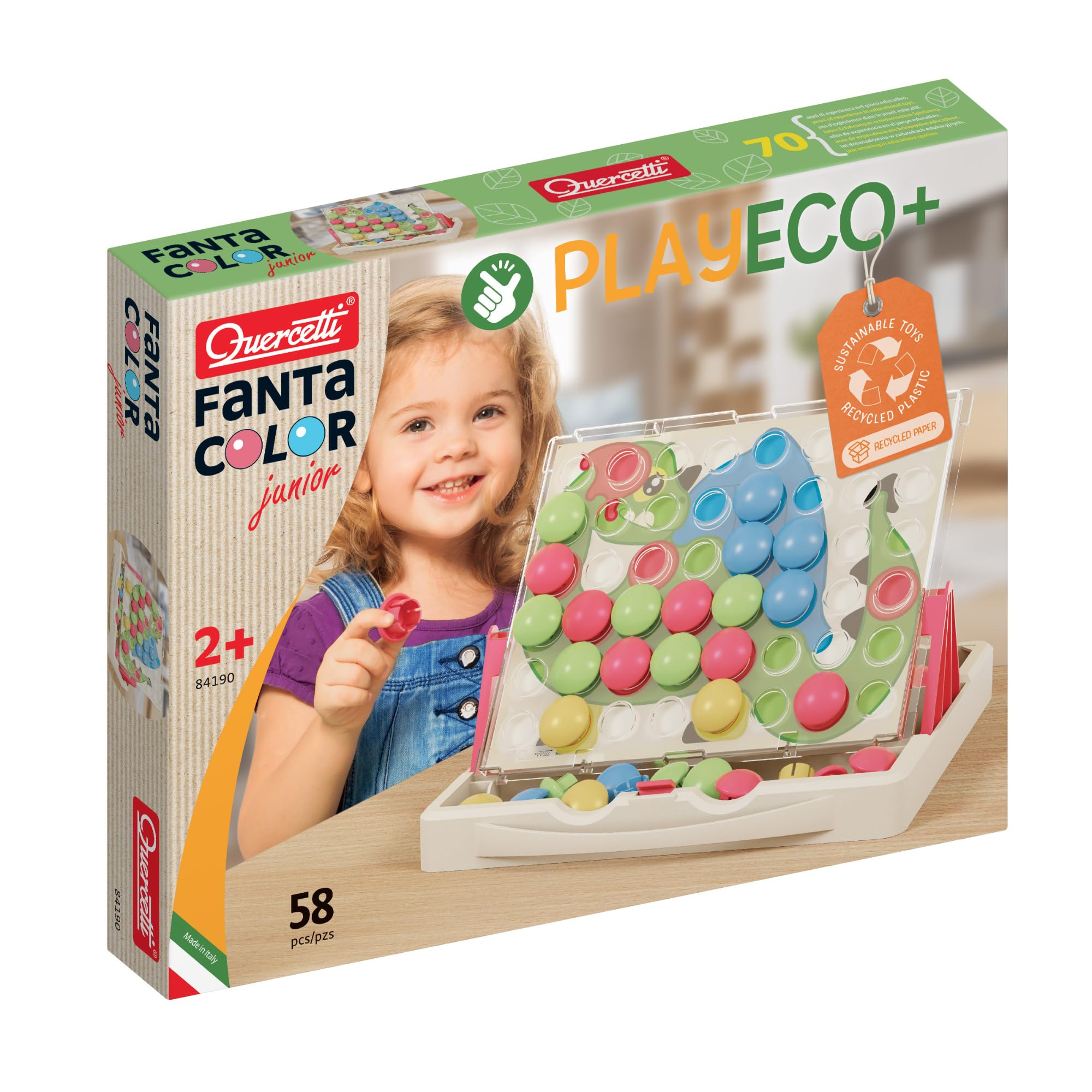 Quercetti Routers - Wireless - Modems Brand Model FANTACOLOR Junior Play Eco+