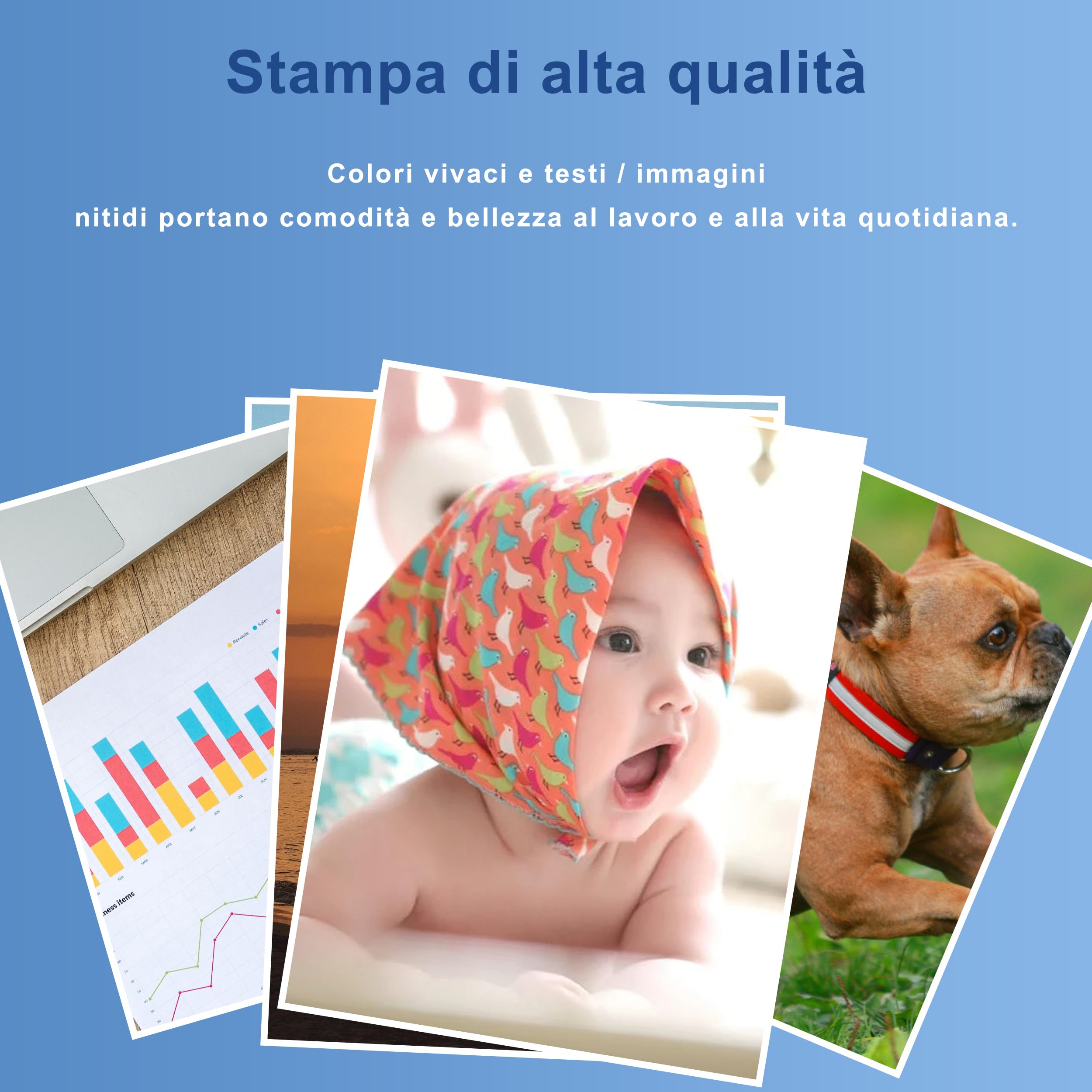 Aurotec Cartuccia T11D1 Compatibile con Cartuccia Epson T11D1 T11D2 T11D3 T11D4 T11D Compatibile con Epson Workforce Pro WF-C5890DWF WF-C5390DW WF-C5390DN WF-5390DW BAM WF-5890DWF BAM (T11D1 Nero1pz)