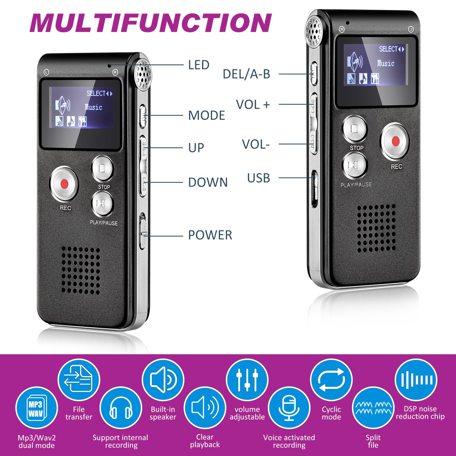 Ghost Investigation Equipment Dunzy 8-Piece Kit | EMF Meter, Voice ...