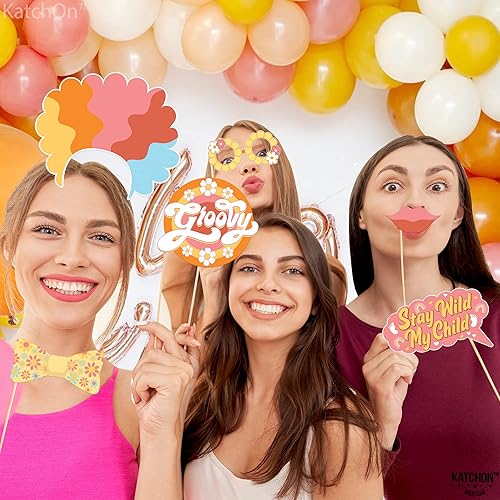 Miniatura 9 de KatchOn, Dos geniales accesorios para cabina de fotos, paquete de 40, accesorios de fotos geniales  Accesorios para cabina de fotos de los años 60