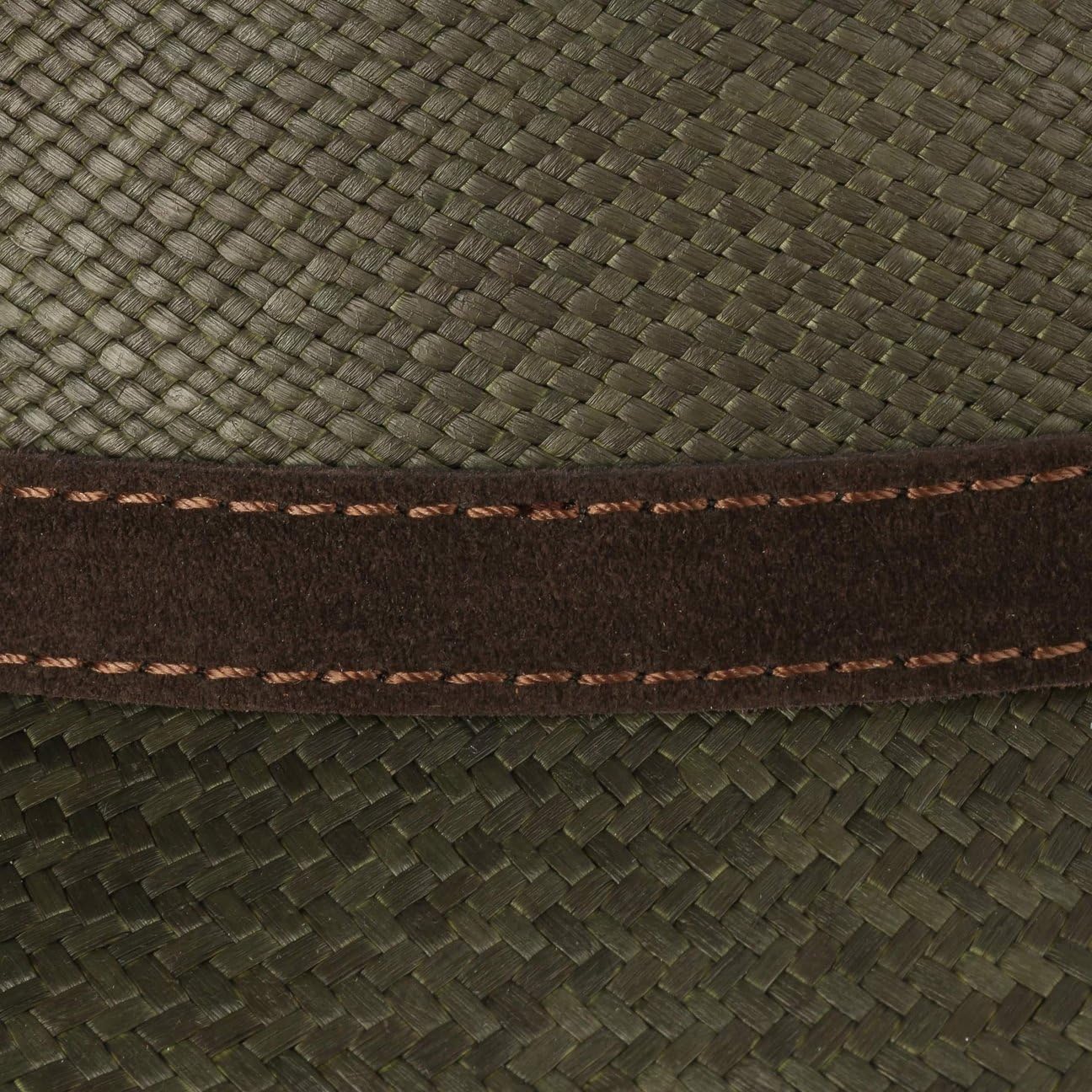 Lierys Chapeau Panama Forest Traveller Femme/Homme - Made in Ecuador D'Ete en Paille de Soleil avec Bandeau Cuir, Cuir Ete Printemps-ete